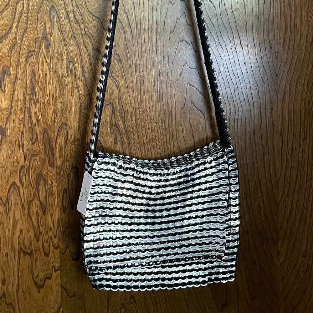 Escana Studios Aluminum Pull Tab Handbag.